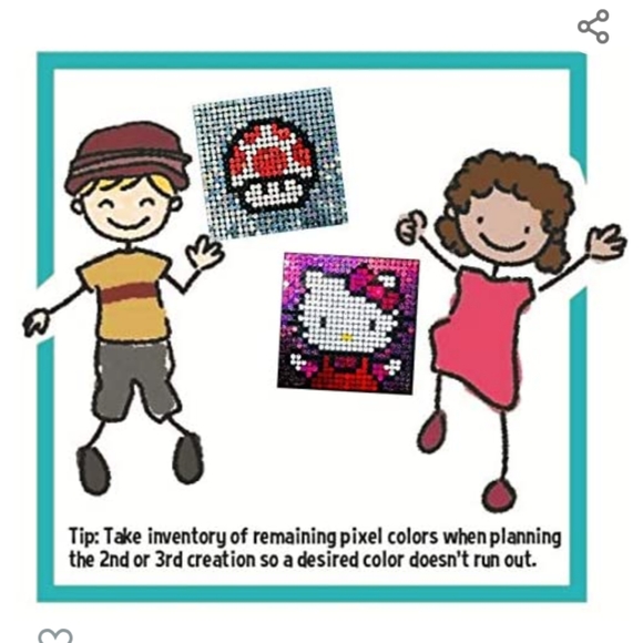 Extra Pixel Board Create Your Own Shiny Sequin Masterpiece - Picture 4 of 10